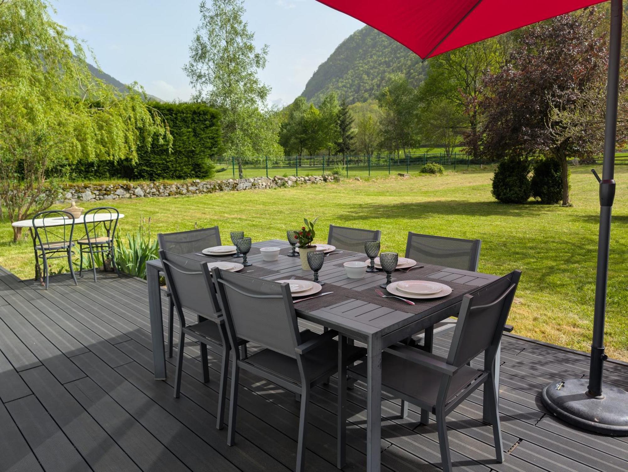 Maison tout confort pour votre séjour en famille Borderes-Louron Extérieur photo